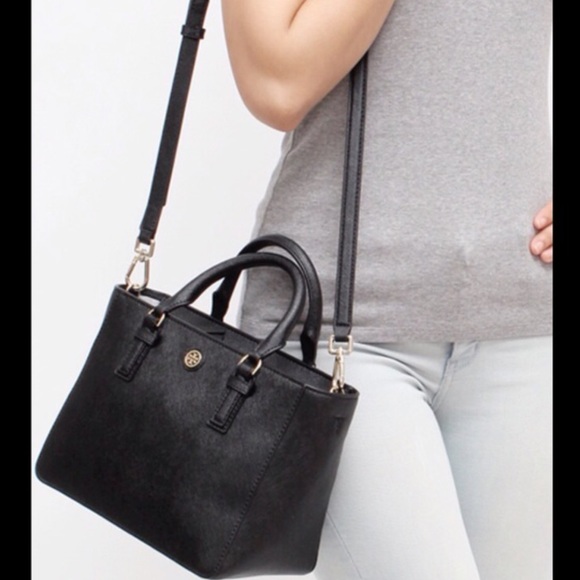 Tory Burch Robinson Mini Square Tote - Picture 4 of 4